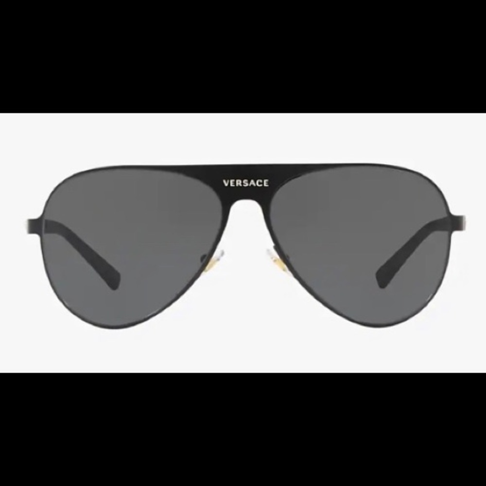 Versace aviator medusa sunglasses